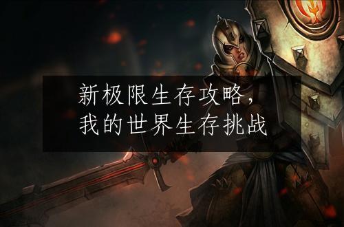 新極限生存攻略，我的世界生存挑戰