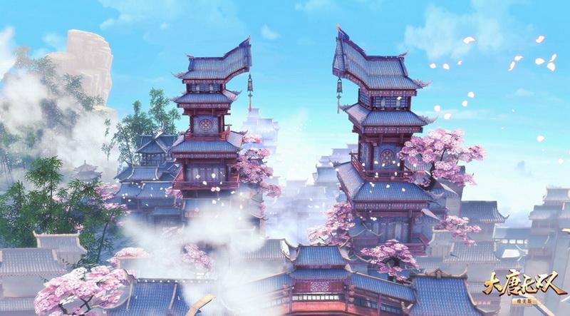 伙伴們一起上！《大唐無雙》唯美版打造大型約架平臺(tái)